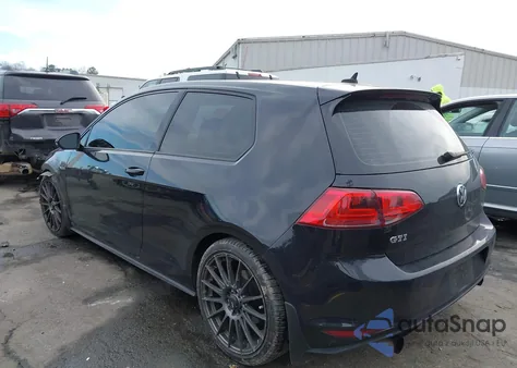 2015 Volkswagen Golf Gti 2.0T Se 2-Door from USA, damaged, VIN 3VWYT7AU4FM070141
